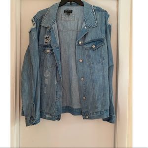 Plus Jean Jacket